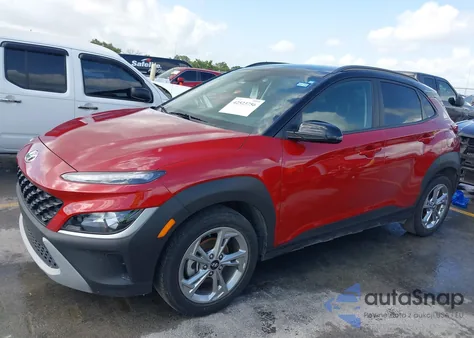 2022 Hyundai Kona из США, поврежденный, VIN 0KM8K62ABNU760767